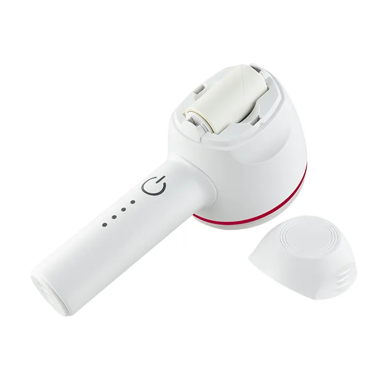 New design 2 in1 fuzz clothes lint roller USB electric fabric lint remover