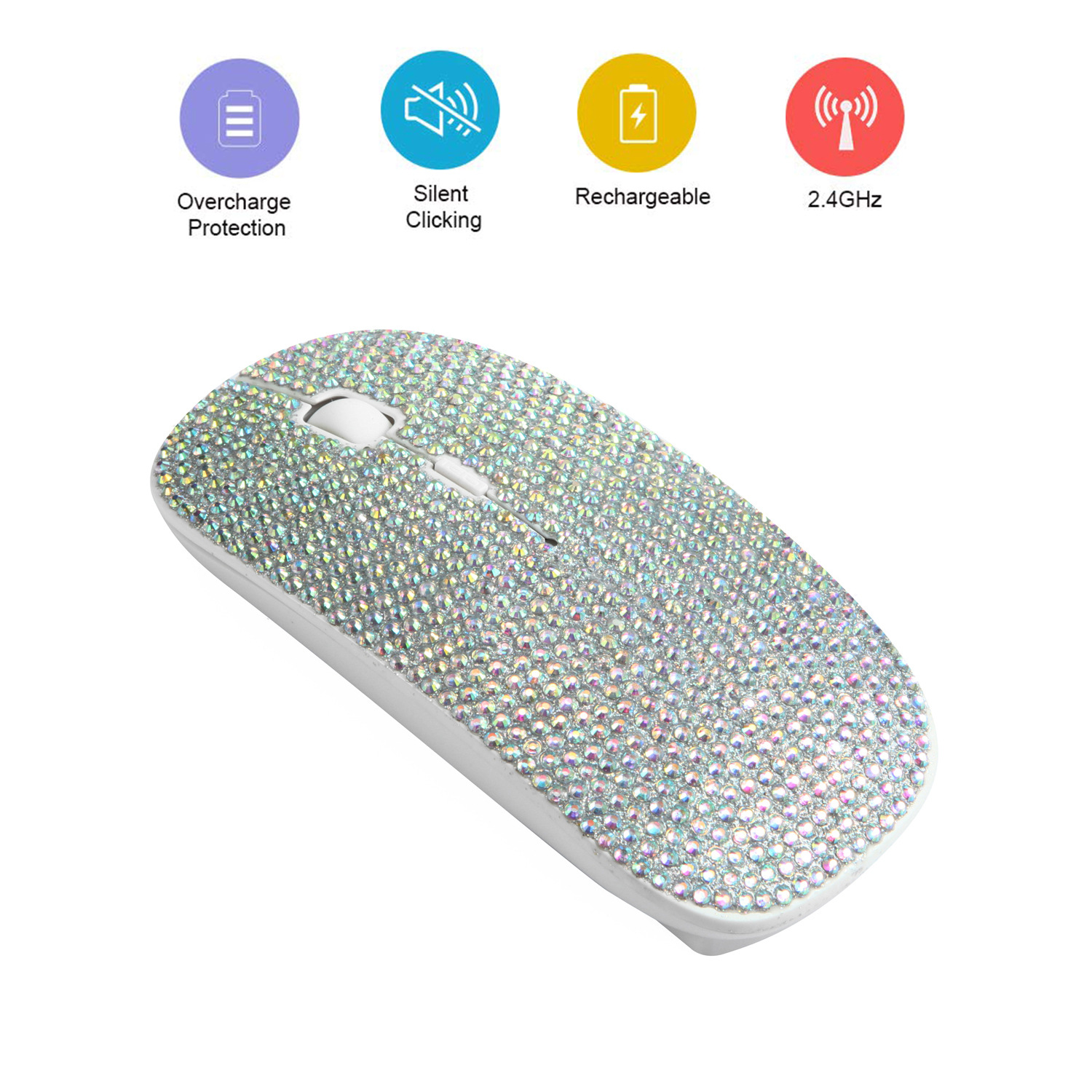 Title 1, Wireless optical mouse for smooth and comfortab...