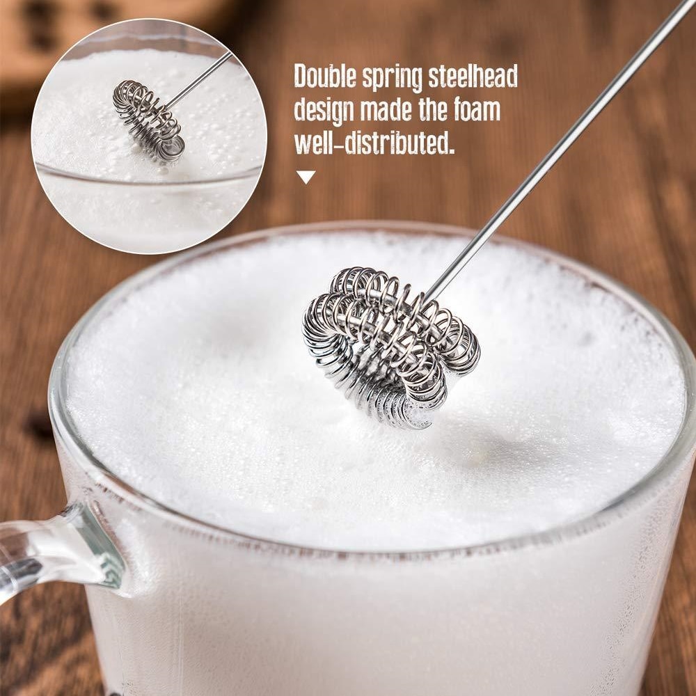 Title 3, Electric Milk Frother Egg Foam Coffee Maker Cre...