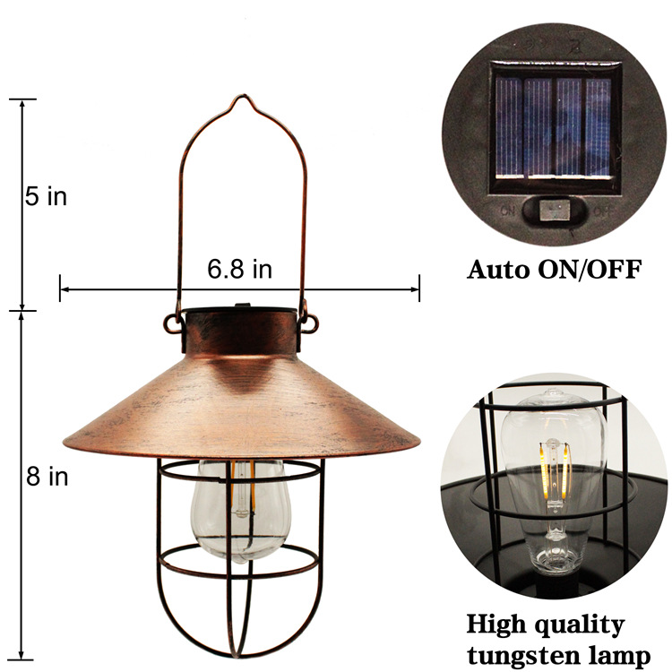 Title 7, Lampes Solaires Suspendues Extérieur Étanche La...