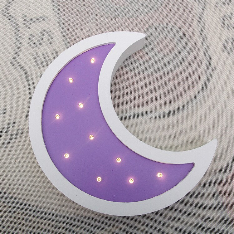 Title 6, Nordic style night light wall decoration crown ...