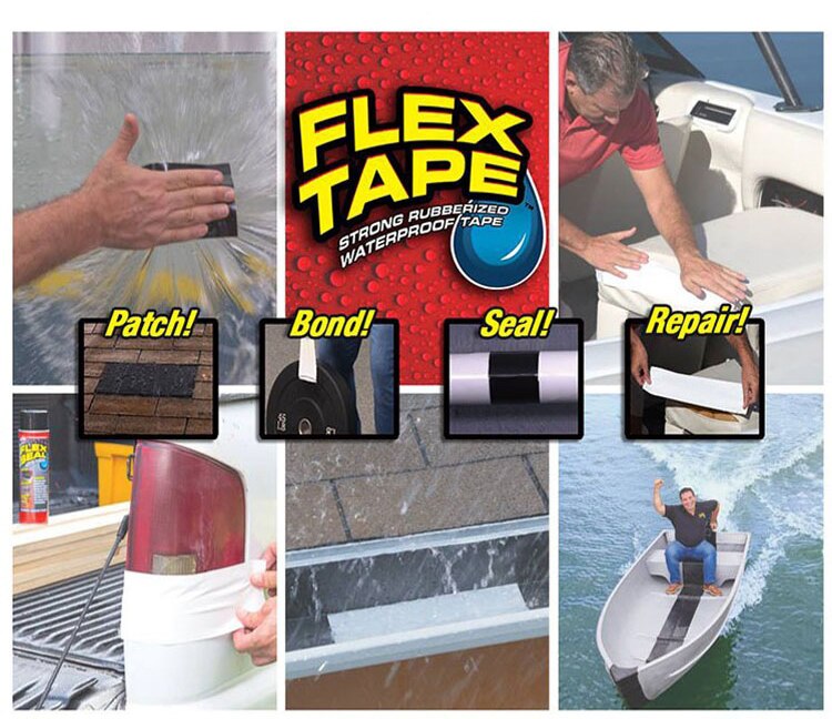 Title 13, Wasserdichtes Flex Tape Repariert, Dichtet & Kl...