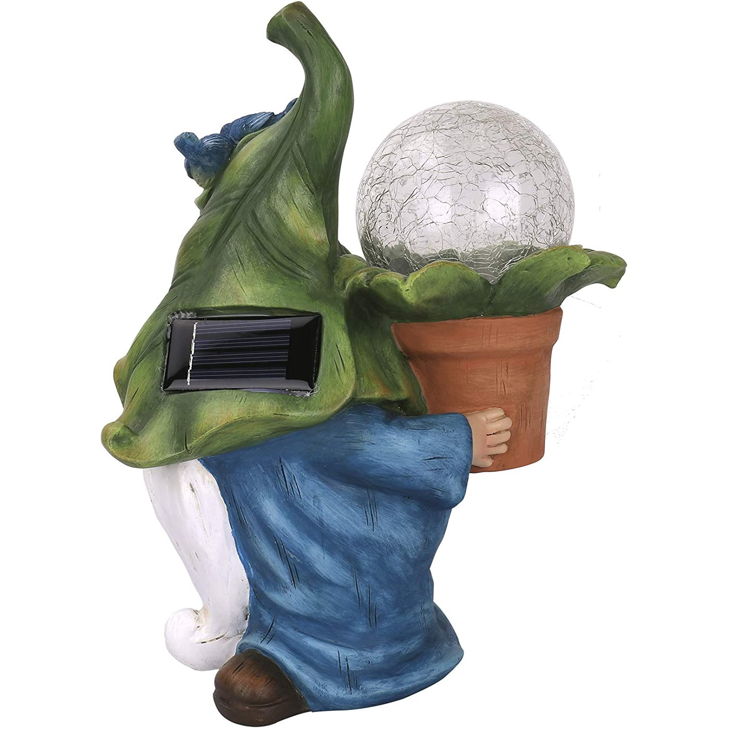 Title 6, Meditation Dwarf Statue American Country Solar ...