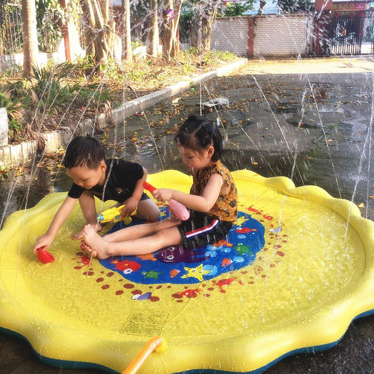 Title 10, New water spray pad for kids. Provides refreshi...