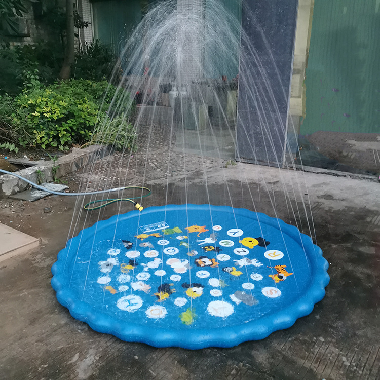 Title 12, New water spray pad for kids. Provides refreshi...