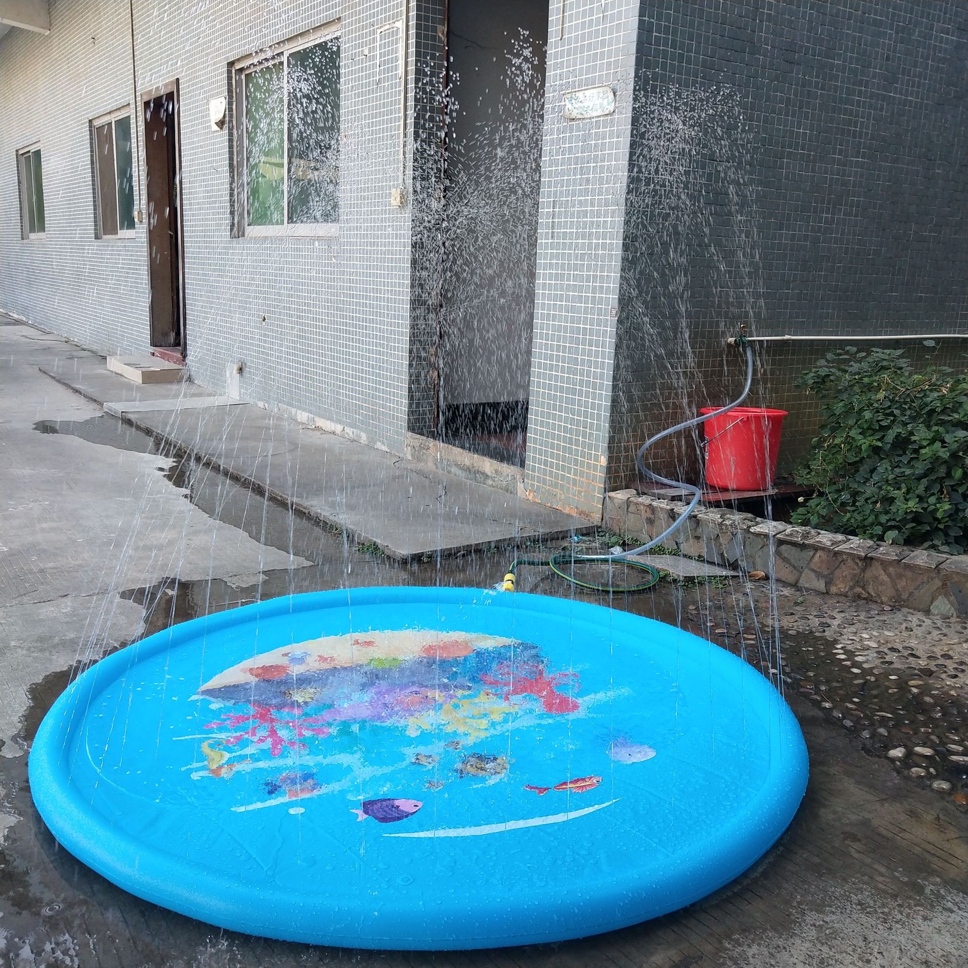 Title 19, New water spray pad for kids. Provides refreshi...