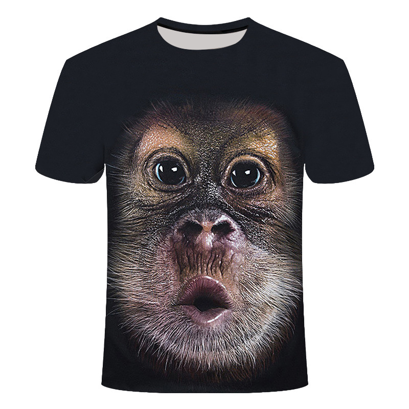 Title 4, Animal Funny Expression Series Short Sleeve