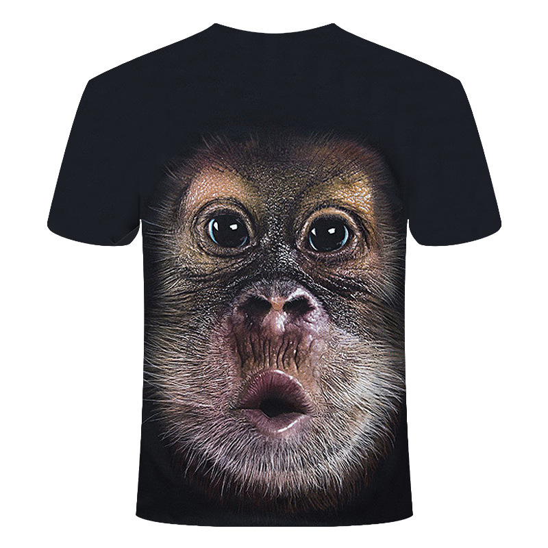 Title 5, Animal Funny Expression Series Short Sleeve