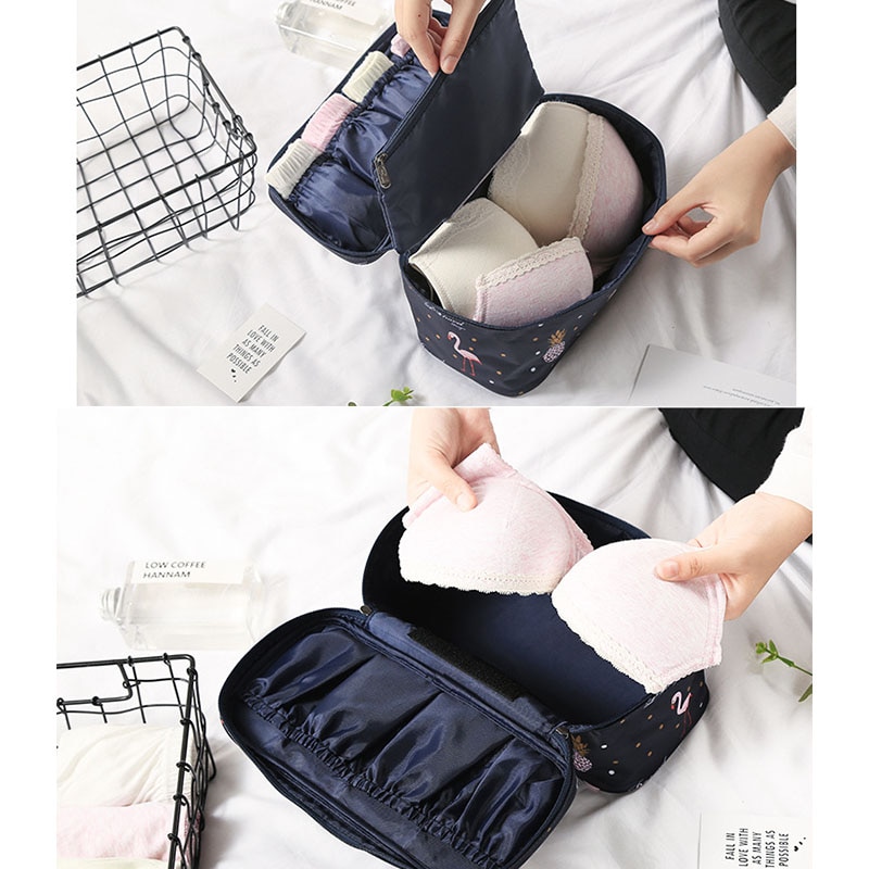 Title 7, Underwear bra storage bag for travel or home, p...