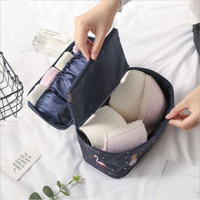 Title 8, Underwear bra storage bag for travel or home, p...