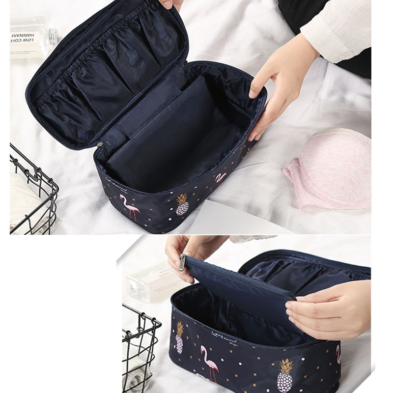 Title 10, Underwear bra storage bag for travel or home, p...