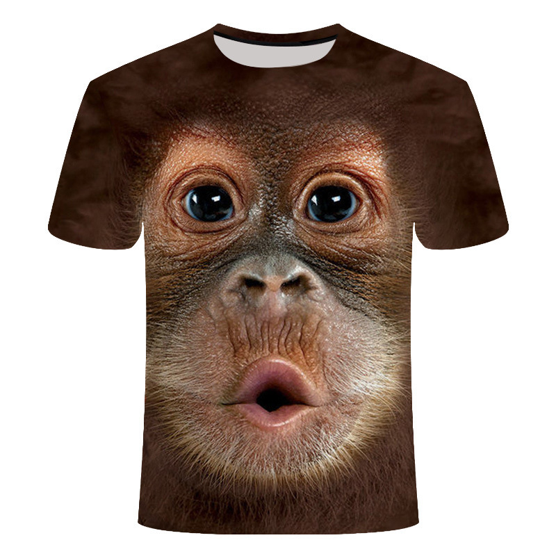 Title 8, Animal Funny Expression Series Short Sleeve