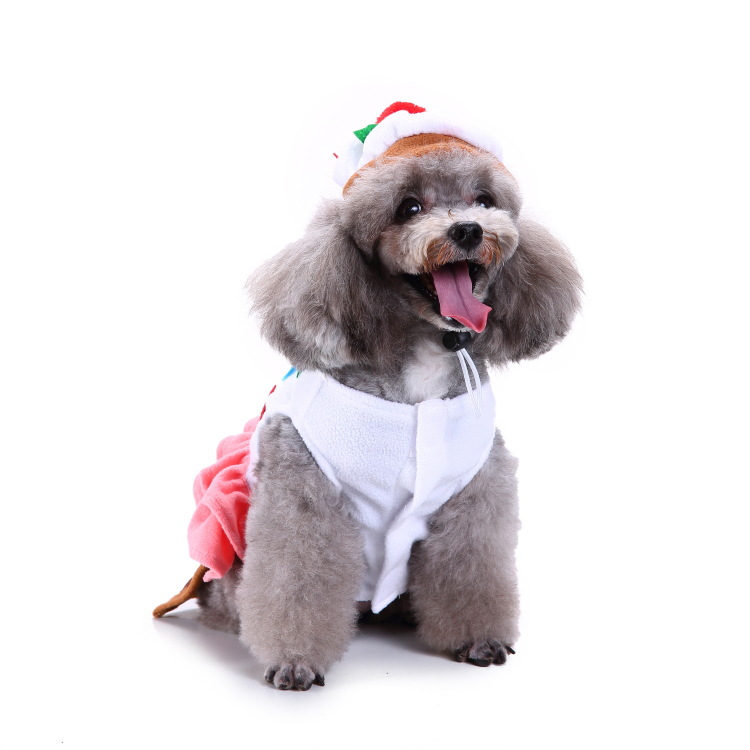 Title 129, Creative Halloween and Christmas pet clothes fo...