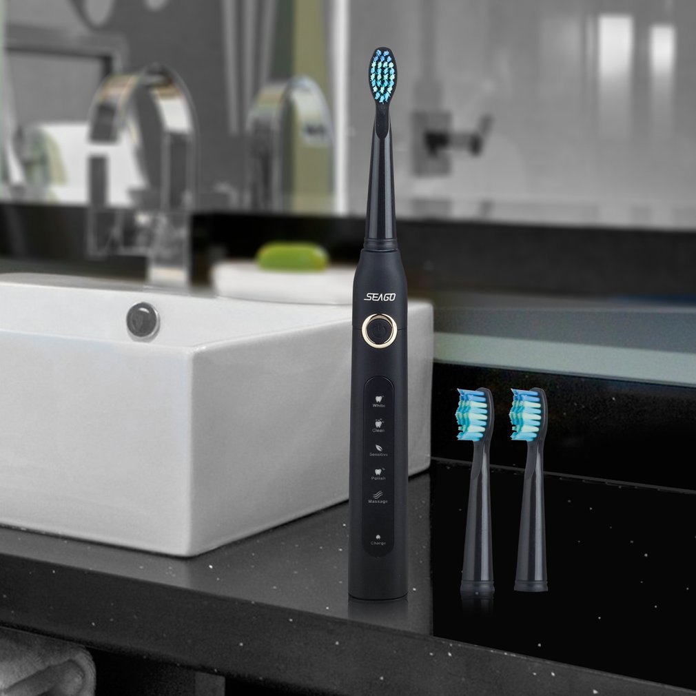 Title 4, Electric sonic toothbrush with soft brush head ...