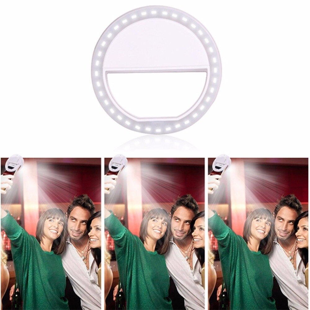 Title 6, Artefact de beauté liftant LED Selfie Light. Il...