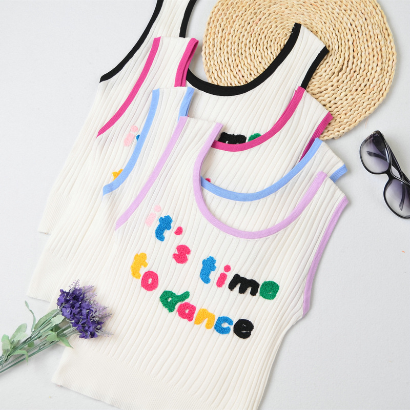 Title 4, Korean Version Of Knitted Camisole Women