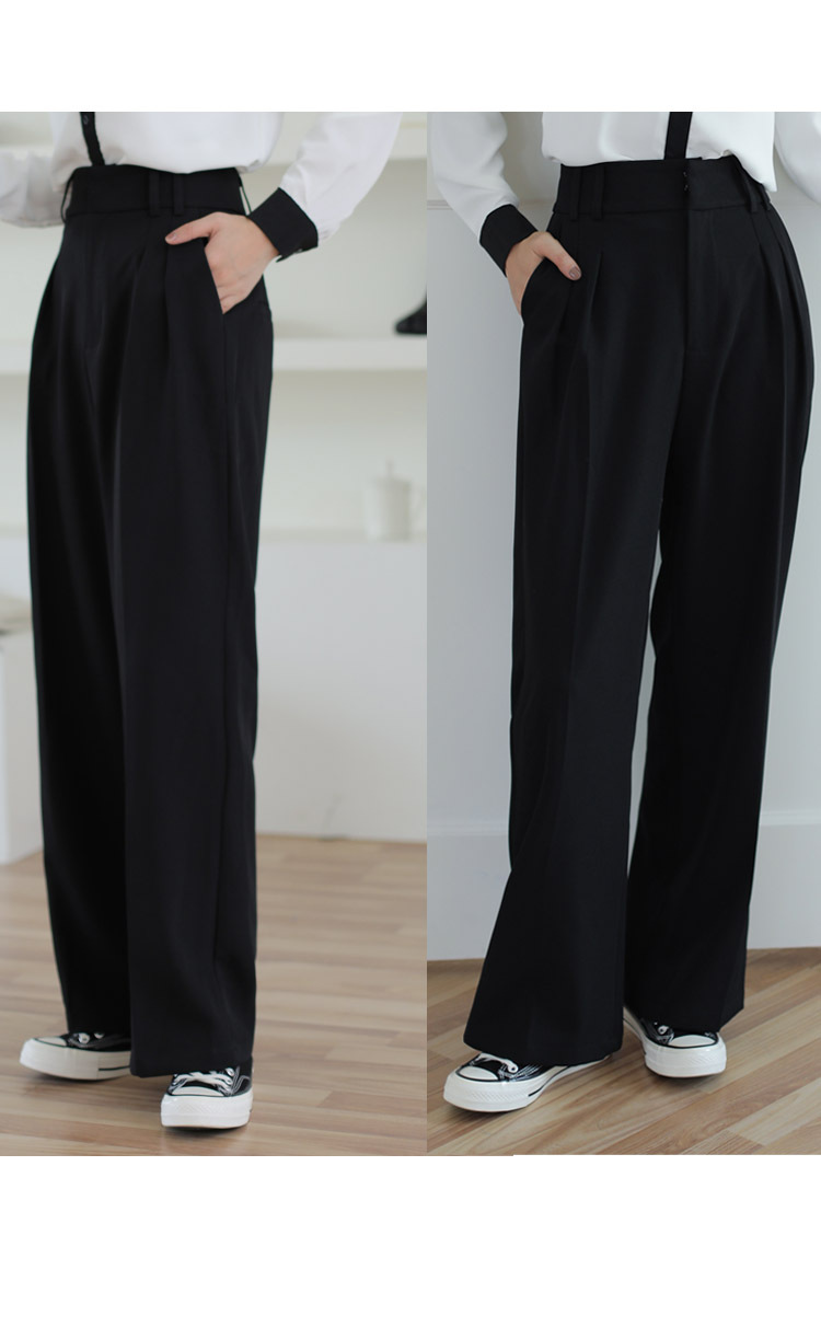 Title 9, High Waist Straight Suit Trousers All-Match Cas...