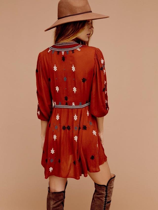 Abito Sogno Boho dettaglio gonna