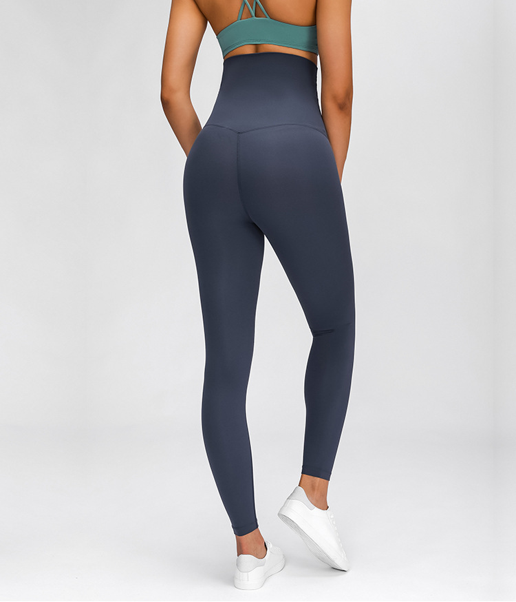 Title 8, Gebürstete Bauch Stretch High-Waist Yoga Pants ...