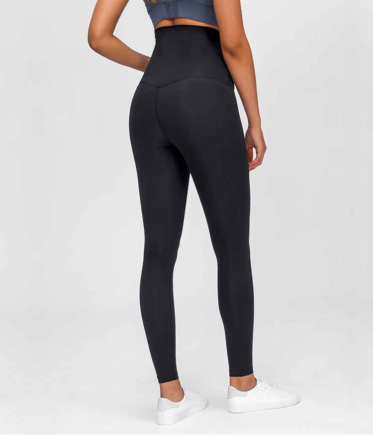 Title 11, Brushed Abdomen Stretch High-Waist Yoga Pants &...