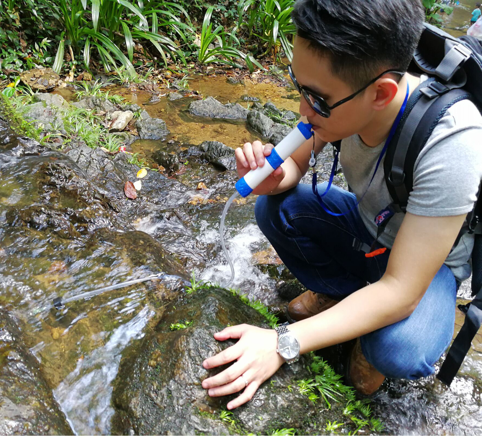 Title 7, Outdoor Wasserfilter Ausrüstung für Camping und...