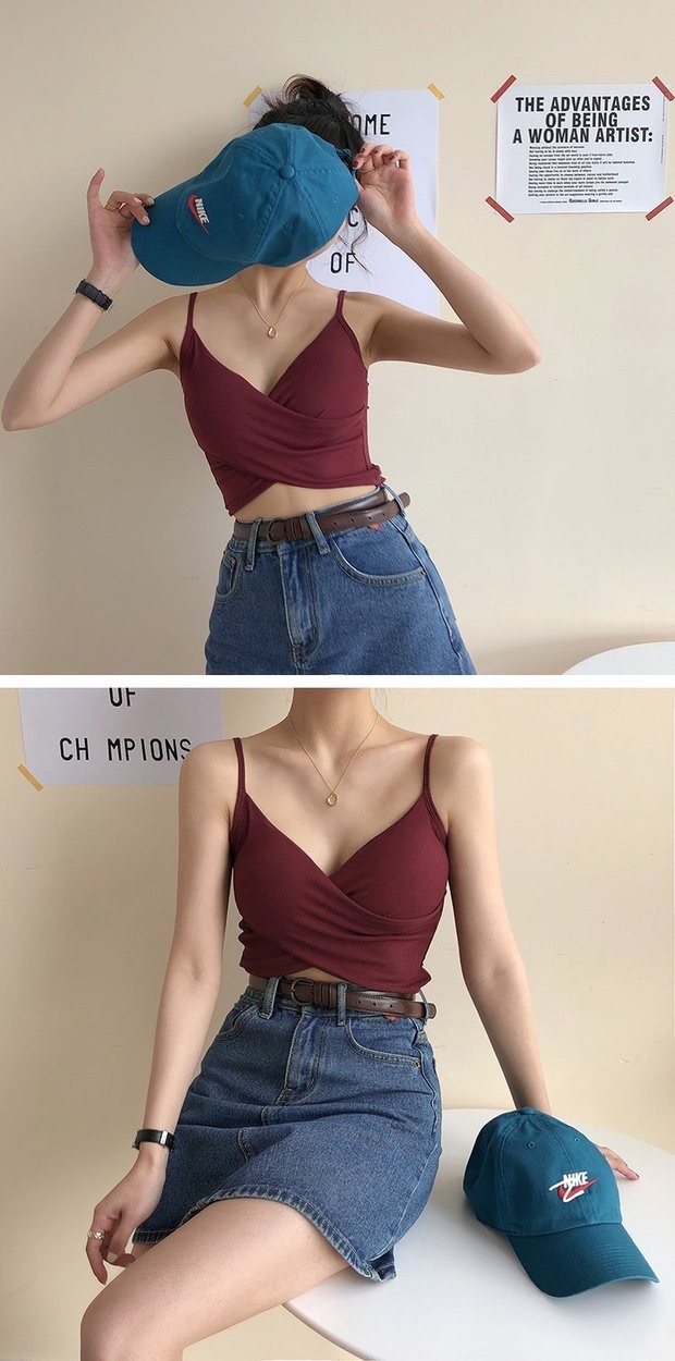 Title 12, Pure Cotton Tube Top Sling Women