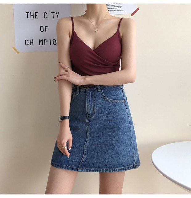 Title 13, Pure Cotton Tube Top Sling Women