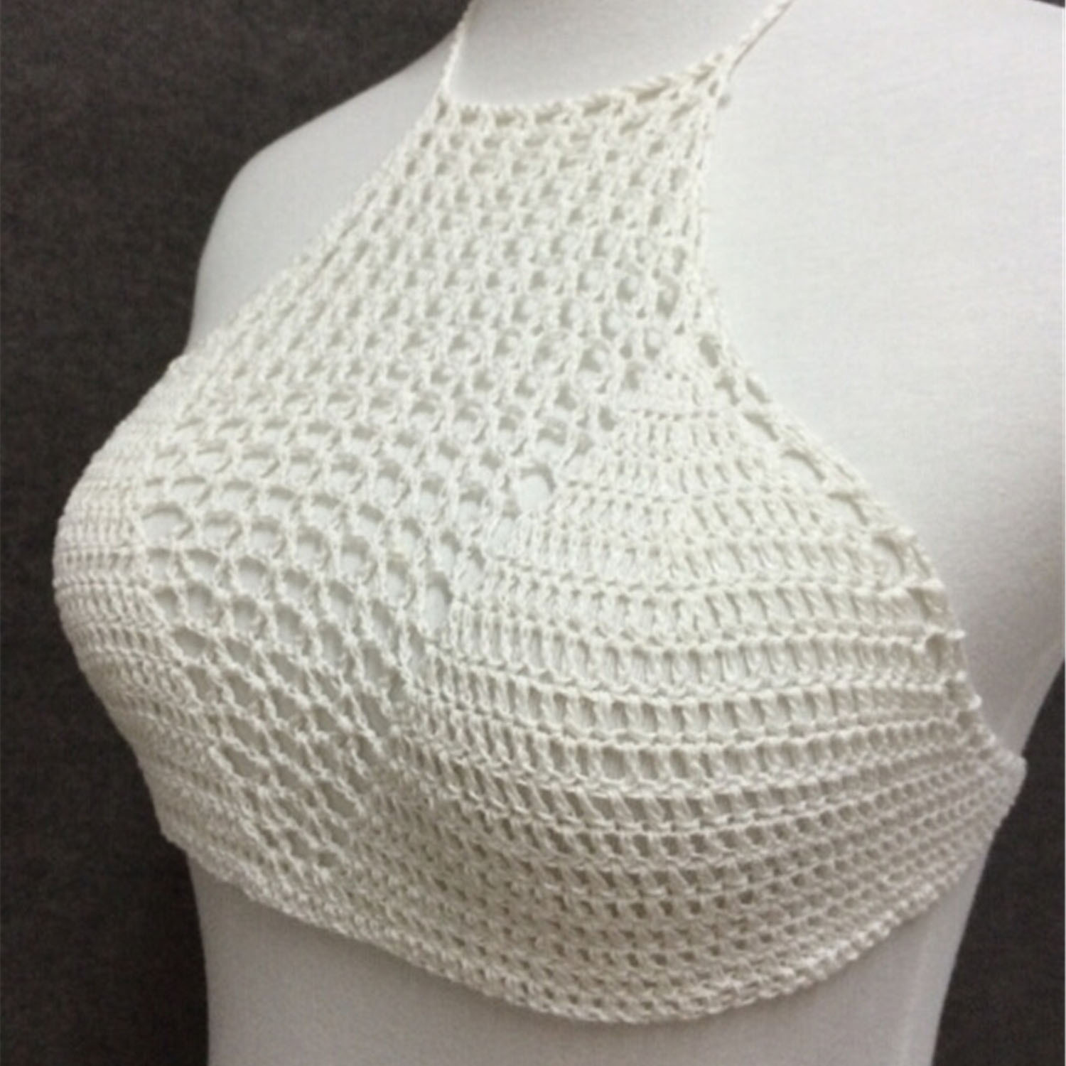 Title 2, European Style Pure Cotton Hand-knitted Corset