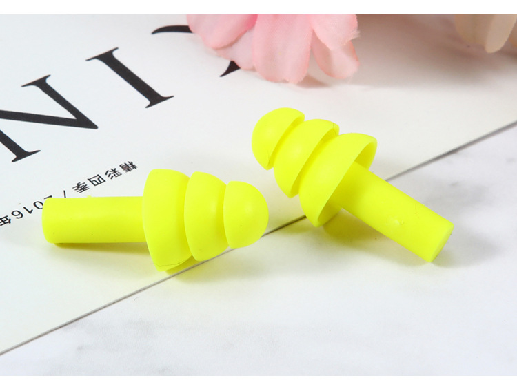 Title 2, Silicone noise reduction waterproof earplugs