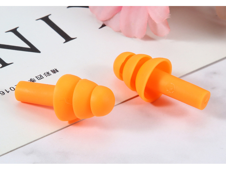 Title 3, Silicone noise reduction waterproof earplugs