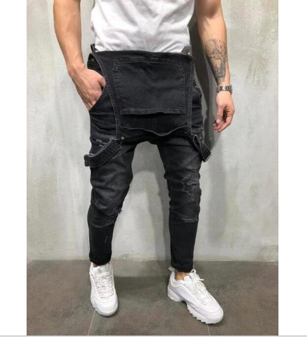 Title 7, European and American Baggy Jeans Suspenders fo...