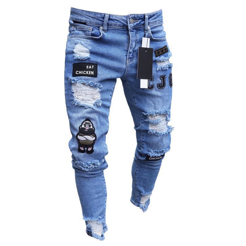 Title 17, European and American Baggy Jeans Suspenders fo...