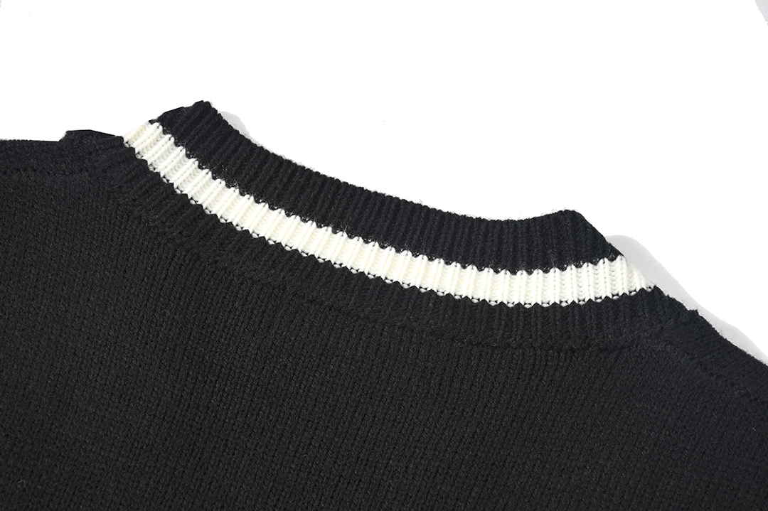 Title 19, Sleeveless Sweater Student V-Neck Knitted Vest ...