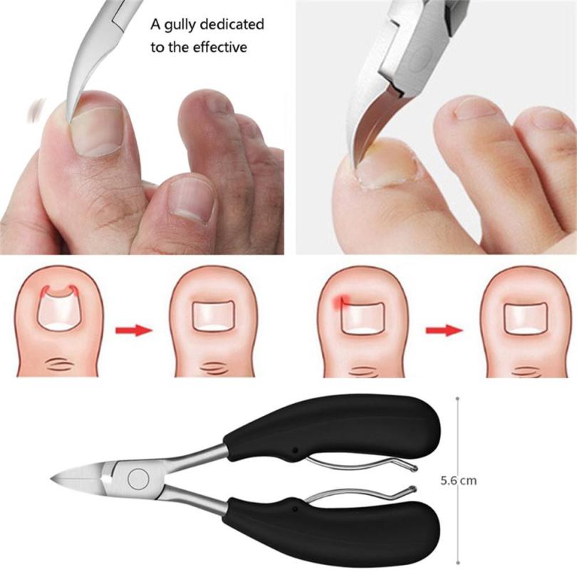 Title 17, Cortador de unhas com pinça lanceta de mola dup...