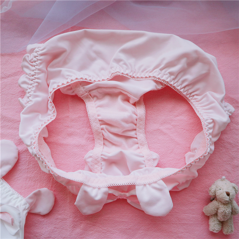 Title 11, Cute Pet Soft Girl Flashing Milk Silk Briefs