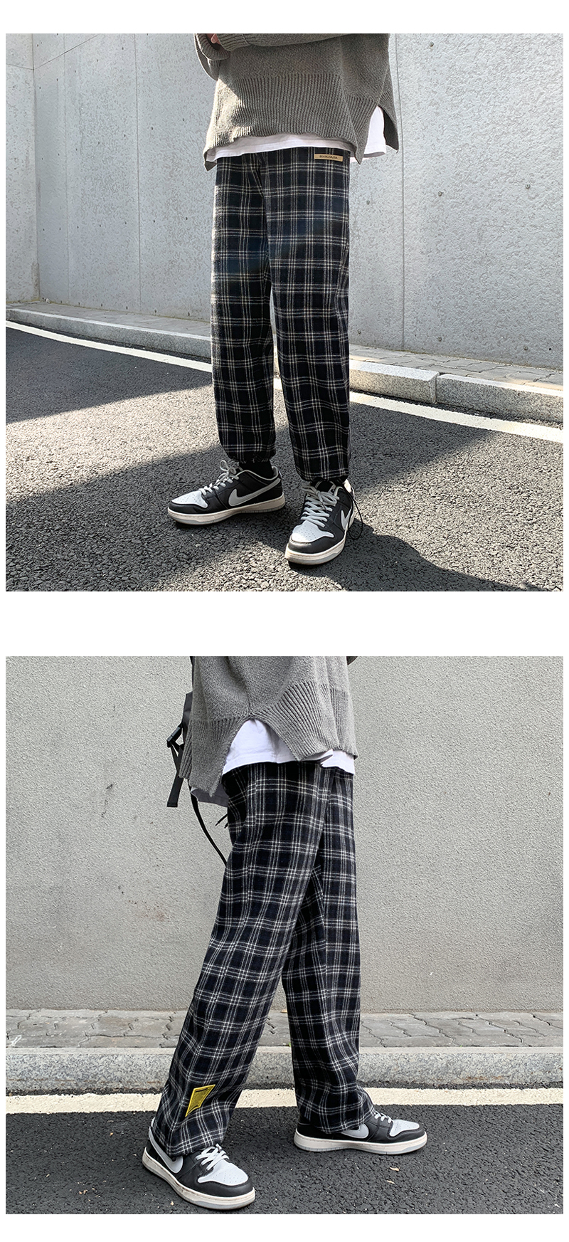 Title 1, Mens Houndstooth Casual Pants from Hong Kong F...