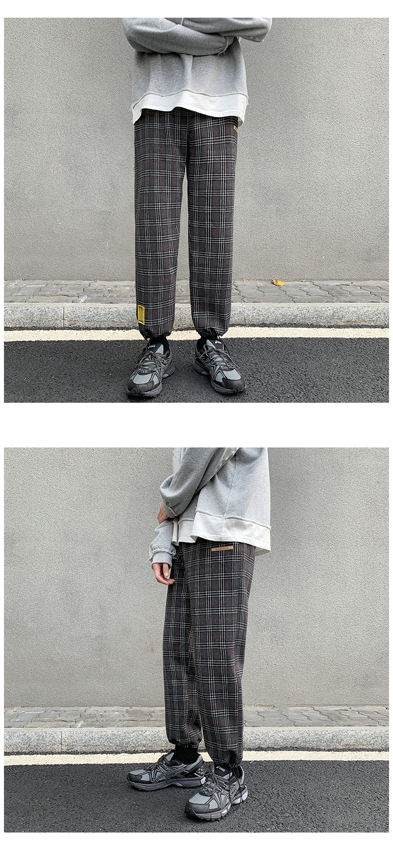 Title 6, Herren Freizeithose Houndstooth von Hong Kong F...