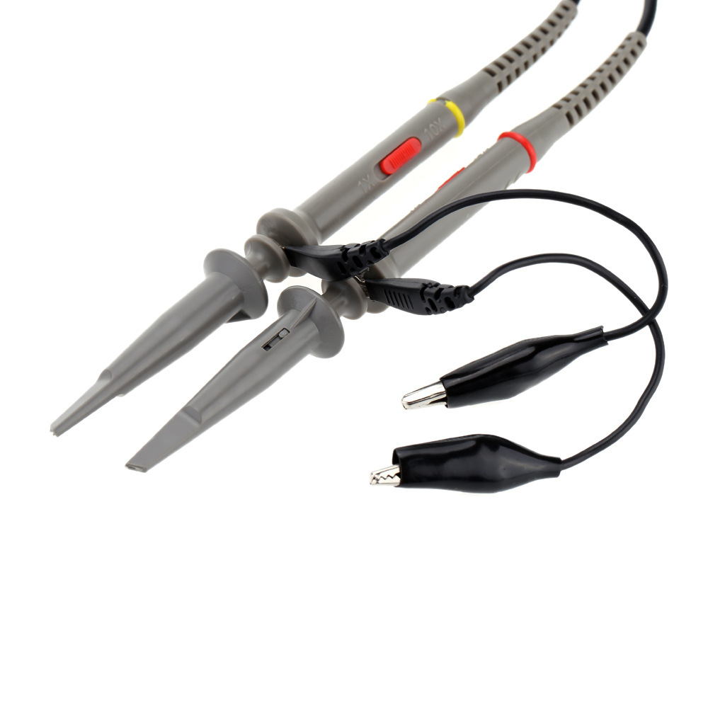 Title 5, P6100 2PCS Sonde doscilloscope 1X 10X 100MHz a...