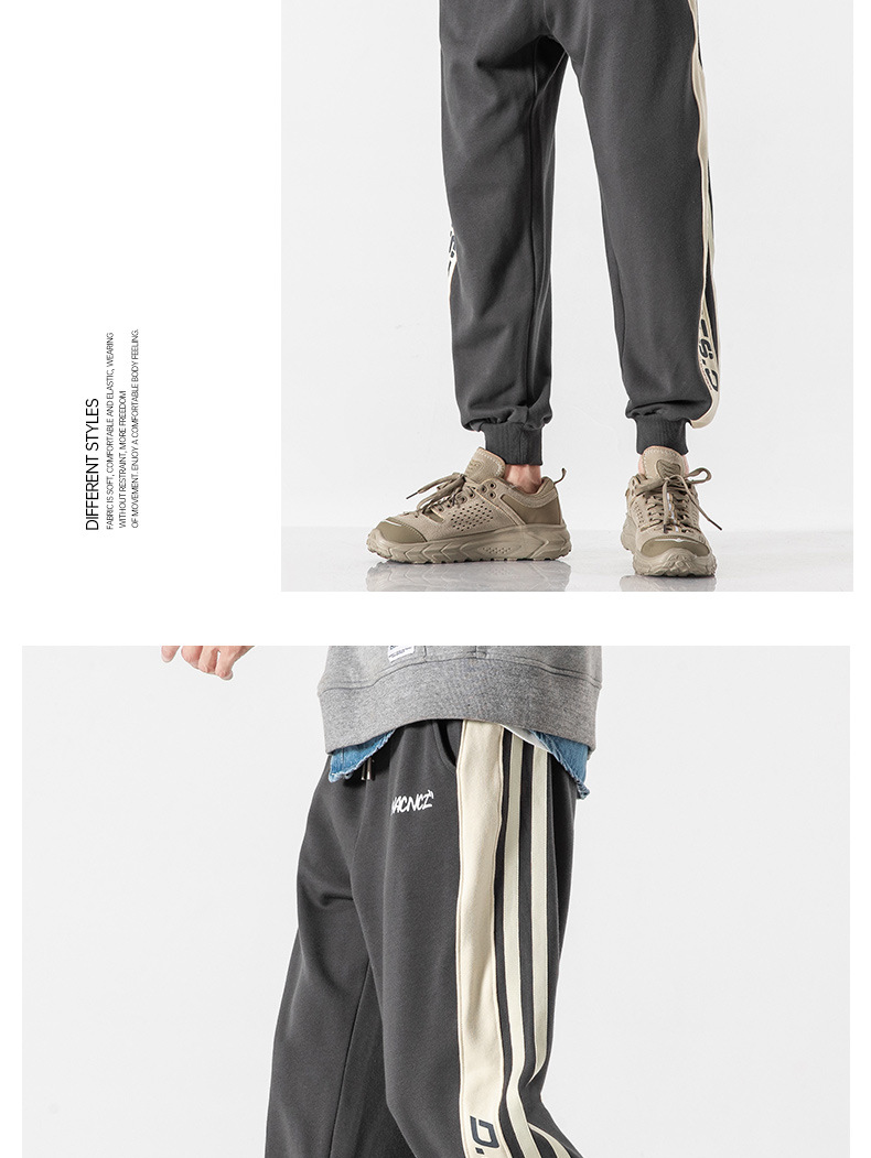 Title 8, Mens Drawstring Pants Autumn Sweatpants Tide B...