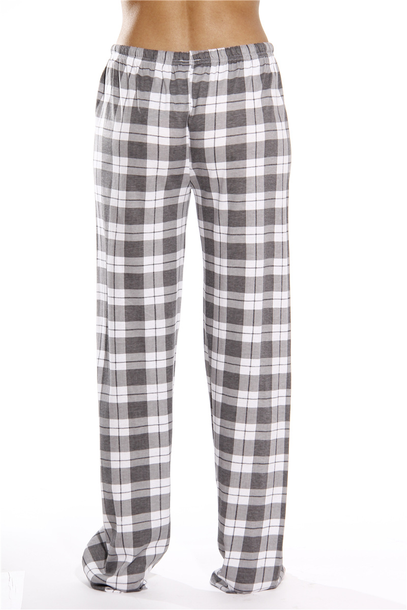 Title 9, Classic Plaid Home Casual Loose Women