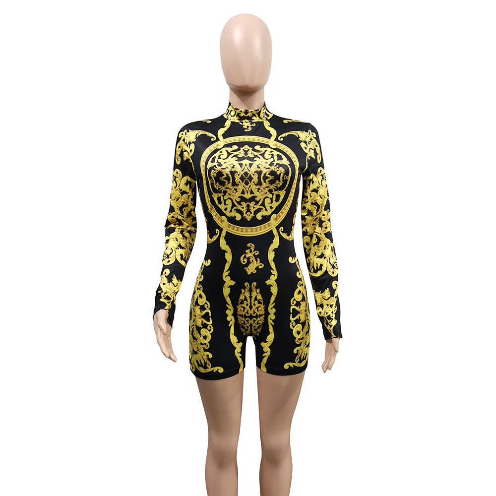 Title 10, Womens Digital Print Jumpsuit