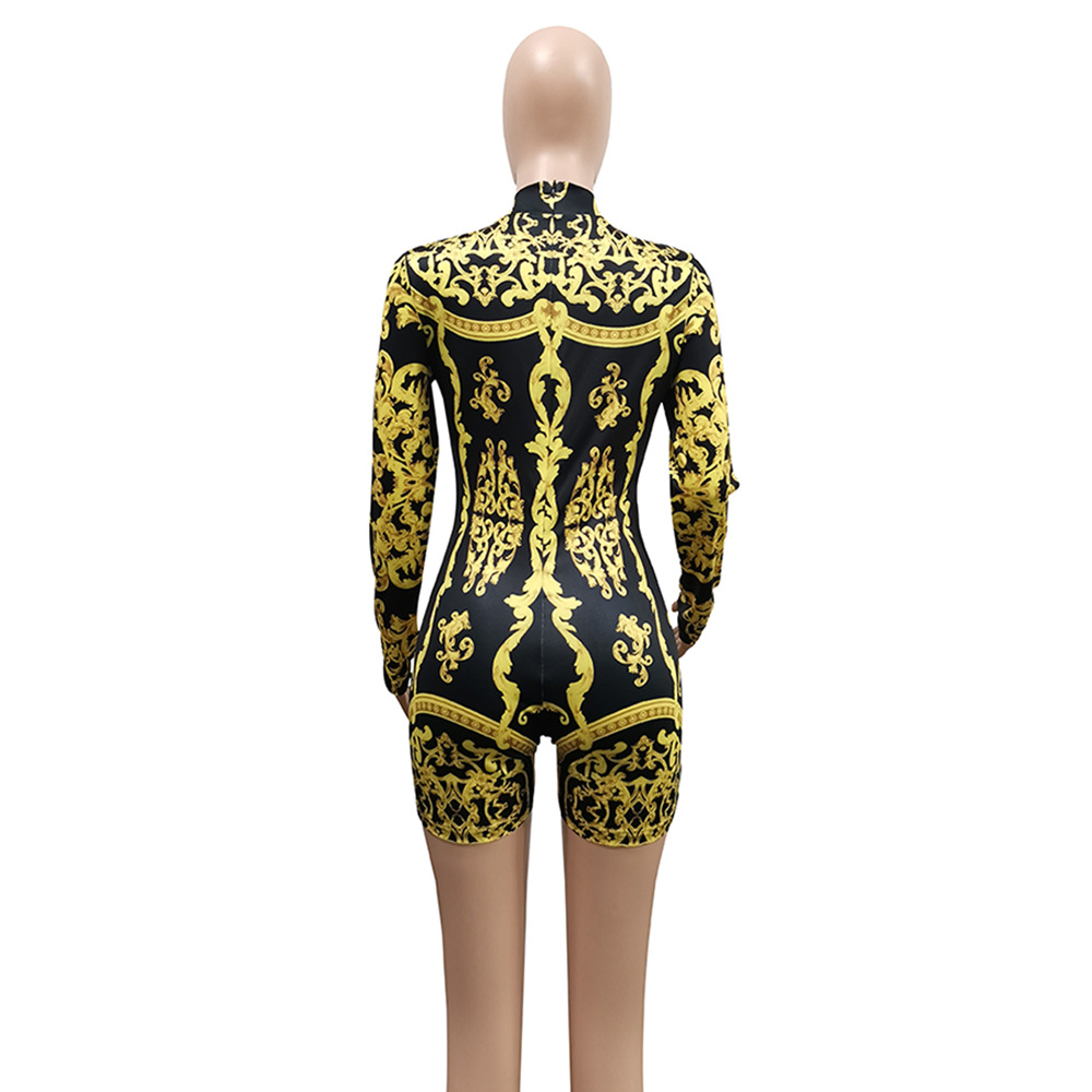 Title 12, Womens Digital Print Jumpsuit