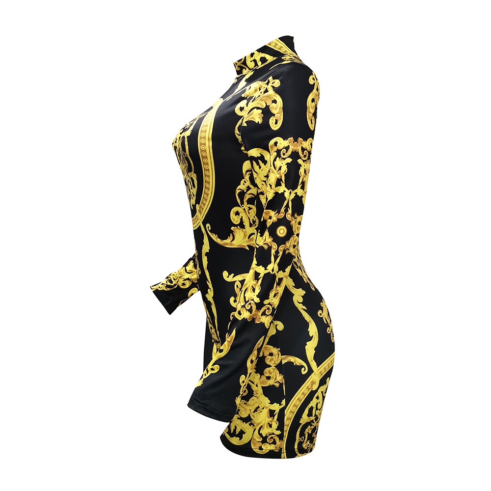 Title 17, Womens Digital Print Jumpsuit