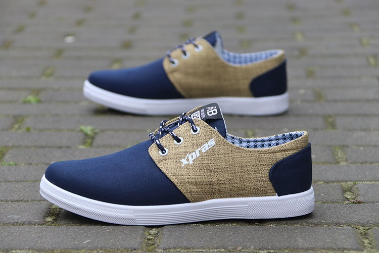 Title 1, Ademende canvas schoenen voor heren, lente en z...