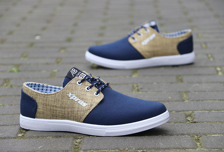 Title 2, Ademende canvas schoenen voor heren, lente en z...