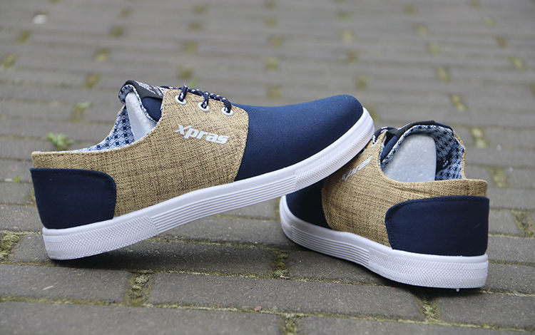 Title 5, Ademende canvas schoenen voor heren, lente en z...