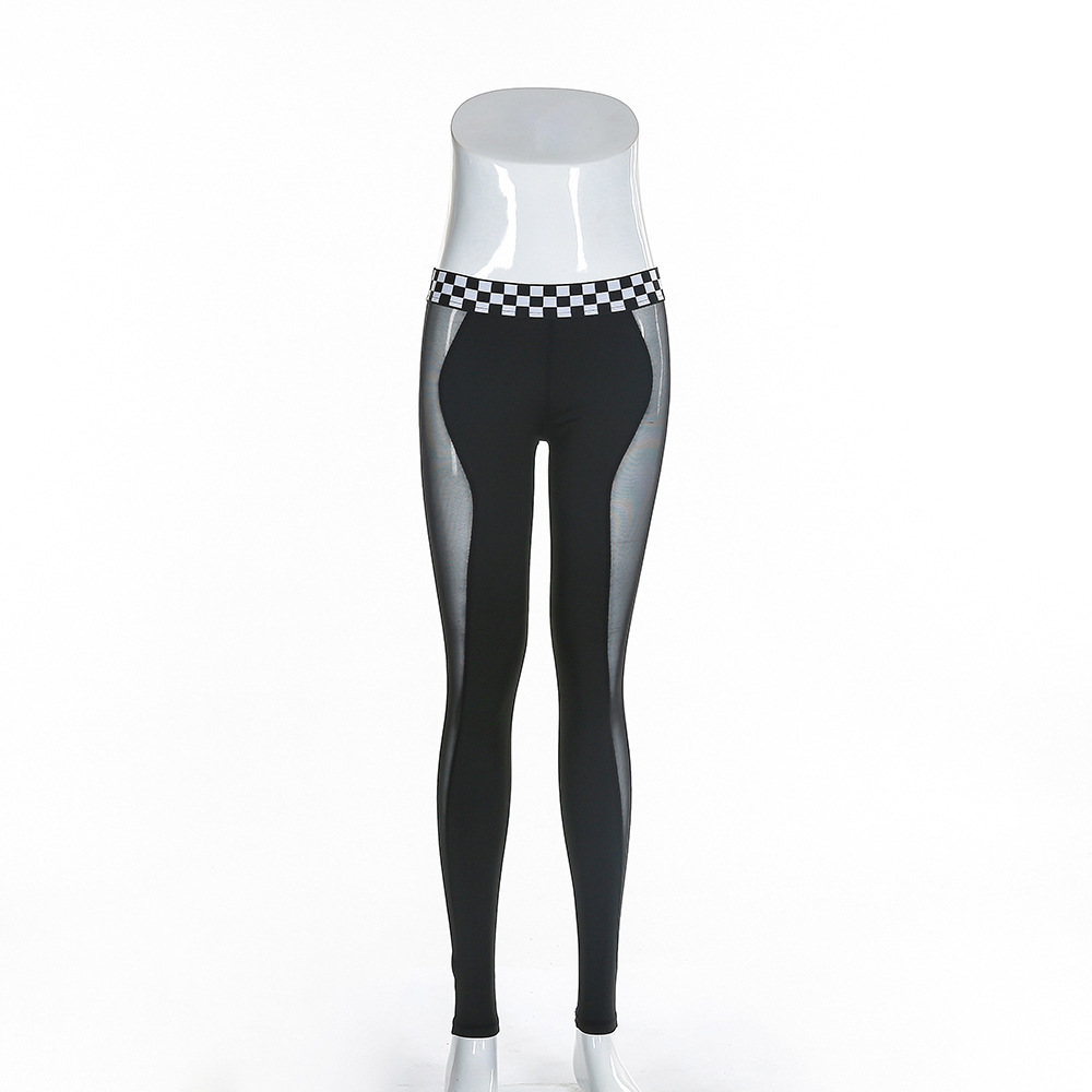 Title 5, Leggings de Yoga Taille Plus en Maille pour Fem...