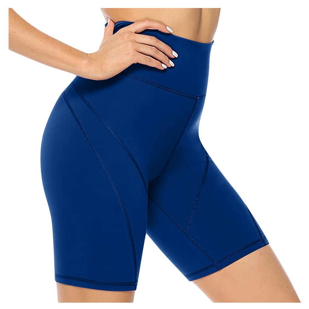 Title 3, Pantaloni Yoga Donna Vita Alta Stretti Shorts S...