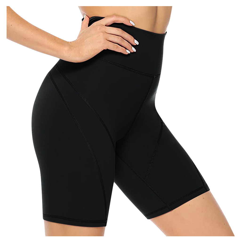 Title 4, Pantaloni Yoga Donna Vita Alta Stretti Shorts S...