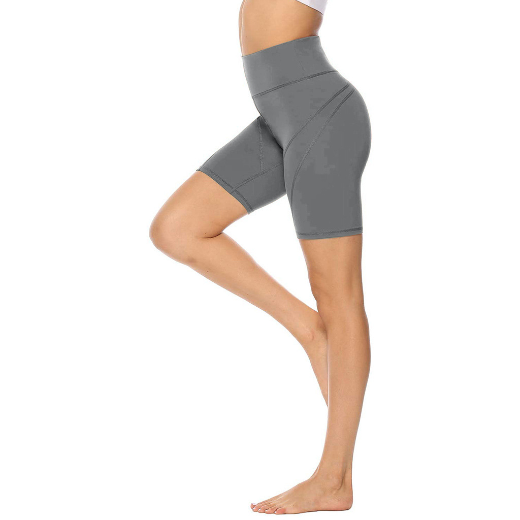 Title 8, Pantaloni Yoga Donna Vita Alta Stretti Shorts S...